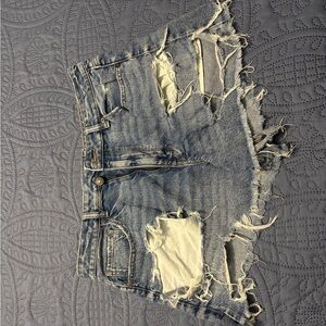 American Eagle Outfitters Blue Denim Jean Shorts